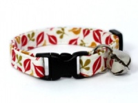 Falling Leaves Cat Collar